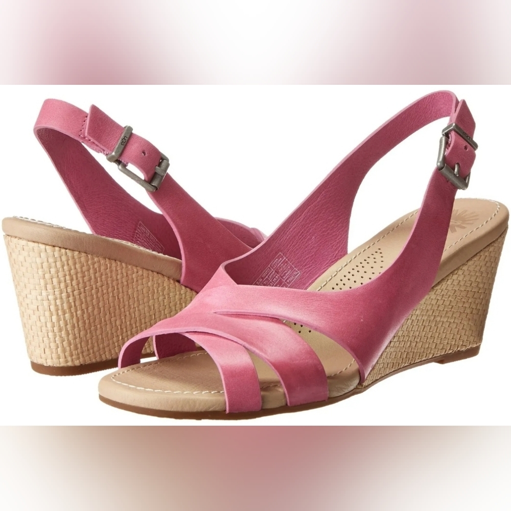 UGG SANDALS 👡 Pink Size 10
